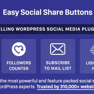 Easy Social Share Buttons